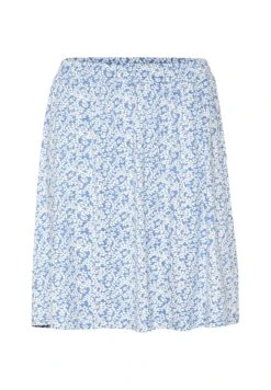 Kaffe Kahazel - A-Lijn Rok - Blue Chalk Flower Print -Kaffe Verkoopwinkel 38a940be891642e4abfa37b622f638f5