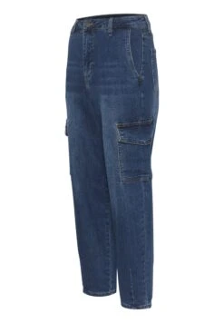 Kaffe Sinem Barrel- Relaxed Fit Jeans - Medium Blue Denim -Kaffe Verkoopwinkel 390506d962124c8db9b07f71f5c157be