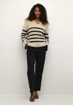 Kaffe Irina - Trui - Sand Dollar Black Stripe -Kaffe Verkoopwinkel 394a5246720e42099ed68cc2a315a7d0