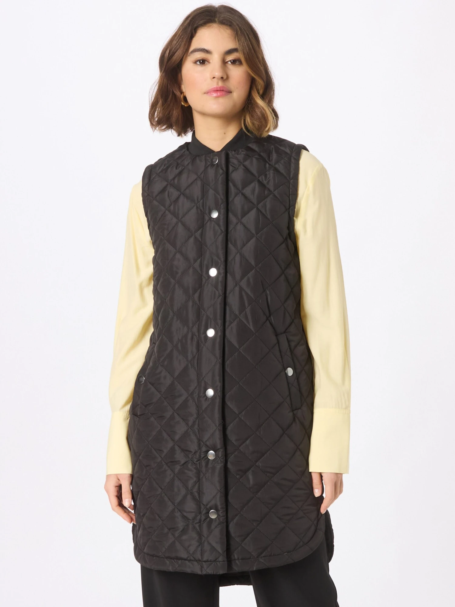 Kaffe Bodywarmers Bodywarmer Maria Dames Zwart 3 Kaffe Bodywarmers Bodywarmer Maria Dames Zwart - Afbeelding 3