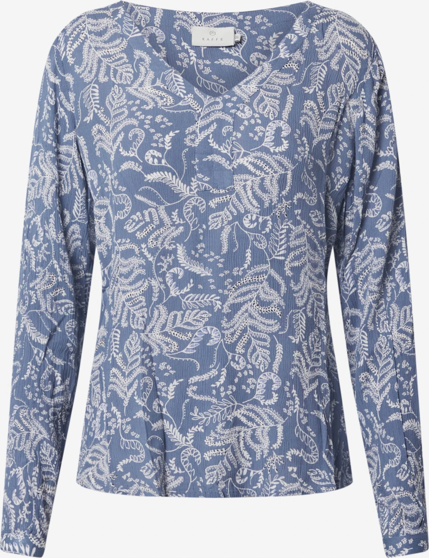 Kaffe Blouseshirts Blouse Geisa Dames Smoky Blue 1 Kaffe Blouseshirts Blouse Geisa Dames Smoky Blue