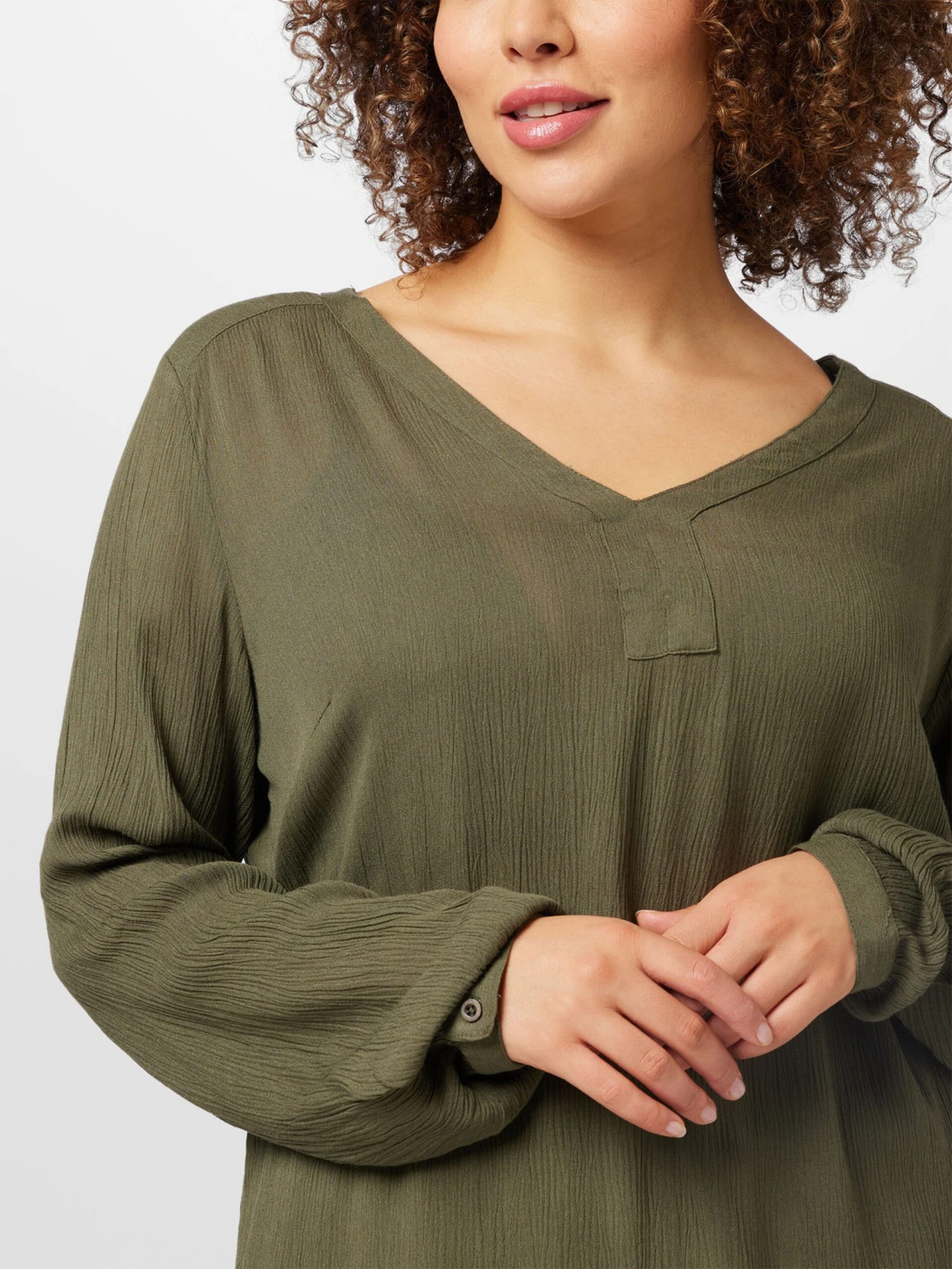 Blouseshirts Blouse Cami Dames Donkergroen 2 Blouseshirts Blouse Cami Dames Donkergroen - Afbeelding 2