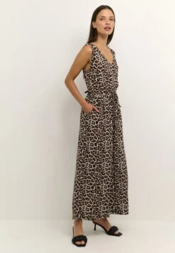 Kaffe Kaisolde Amber - Jumpsuit - Feather Gray Leo Print