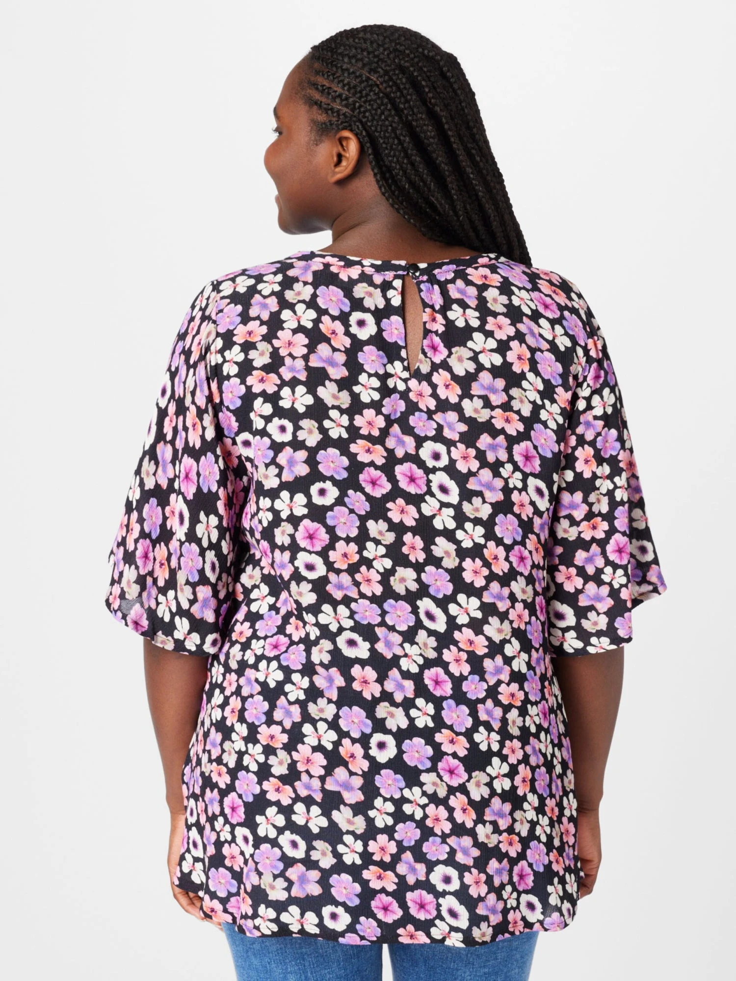 Blouses Met Korte Mouw Blouse Tiri Ami Dames Perzik 4 Blouses Met Korte Mouw Blouse Tiri Ami Dames Perzik - Afbeelding 4