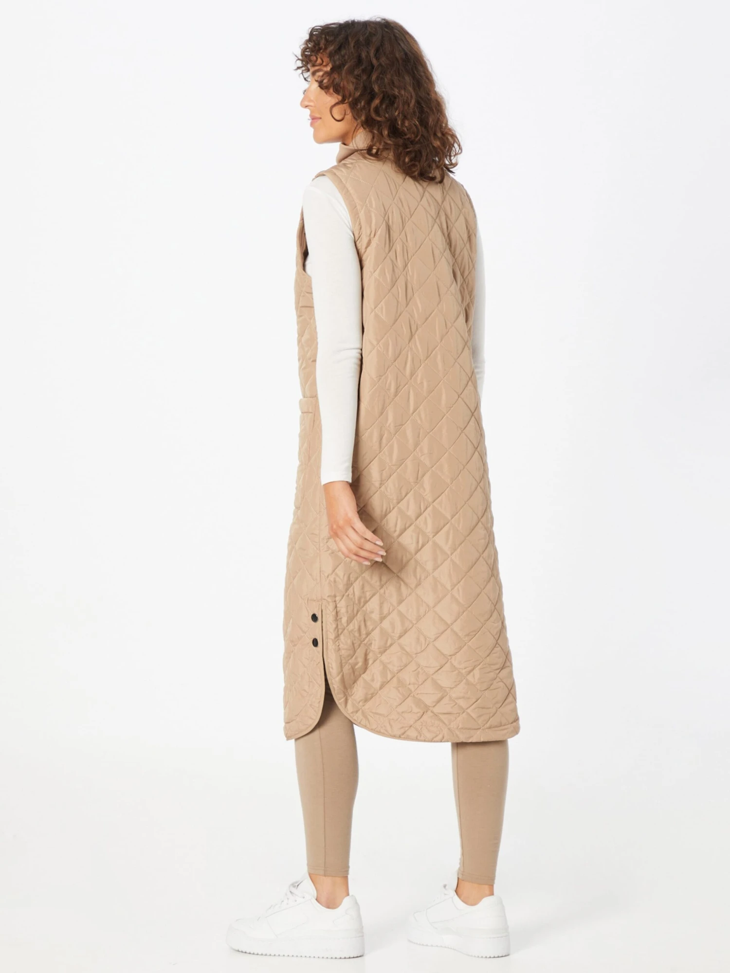 Kaffe Bodywarmers Bodywarmer Severina Dames Sand 4 Kaffe Bodywarmers Bodywarmer Severina Dames Sand - Afbeelding 4