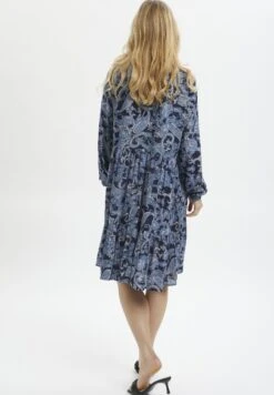 Kaffe Kaevity Amber - Blousejurk - Blue Paisley Print -Kaffe Verkoopwinkel 3f3dbfca340c4f4091ff4c887f2f4e01