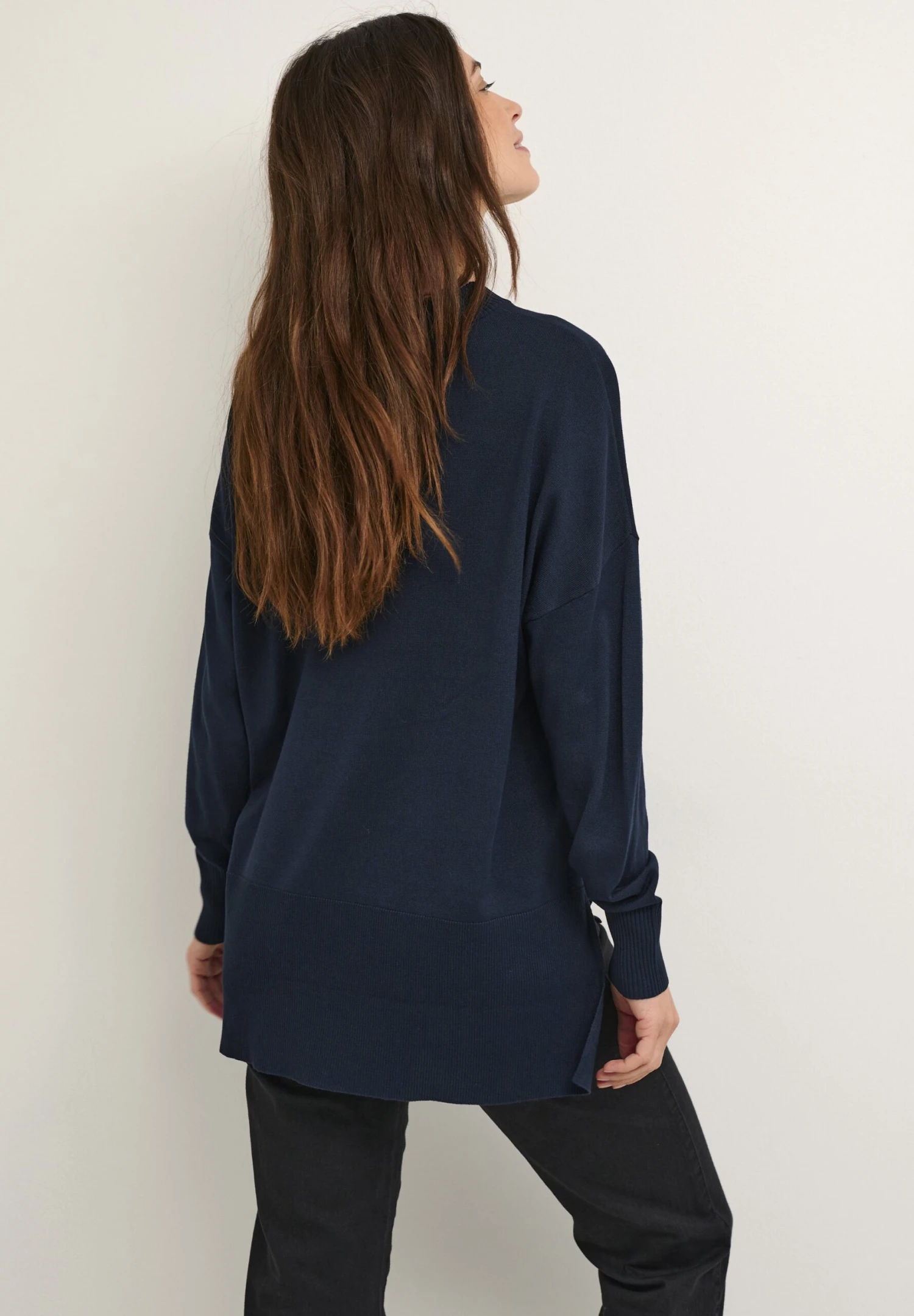 Kaffe Bpalona- Trui - Midnight Marine 3 Kaffe Bpalona- Trui - Midnight Marine - Afbeelding 3