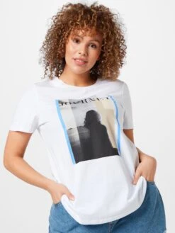 T-shirts Shirt Vinia Dames Wit -Kaffe Verkoopwinkel 444e18a6fffb735d107995cd85bac199