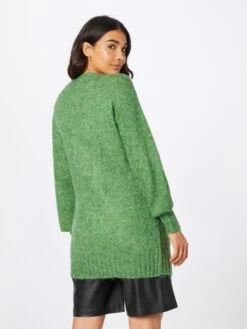 Kaffe Vesten Gebreid Vest Alioma Dames Groen Gemêleerd -Kaffe Verkoopwinkel 44a4c98ace4d2629f3458acee4b20f17