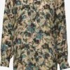 Kaffe Lange Blouses Blouse Olga Dames Beige