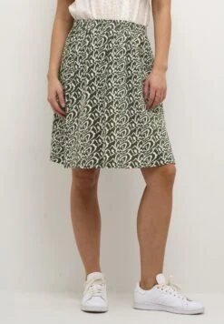 Kaffe Kagerda - A-Lijn Rok - Grape Leaf Antique Graphic