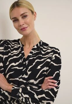 Kaffe Kasomia - Blouse - Antique Black Zebra Print -Kaffe Verkoopwinkel 4886c75ec28c40bcbf46659a8dd7254e