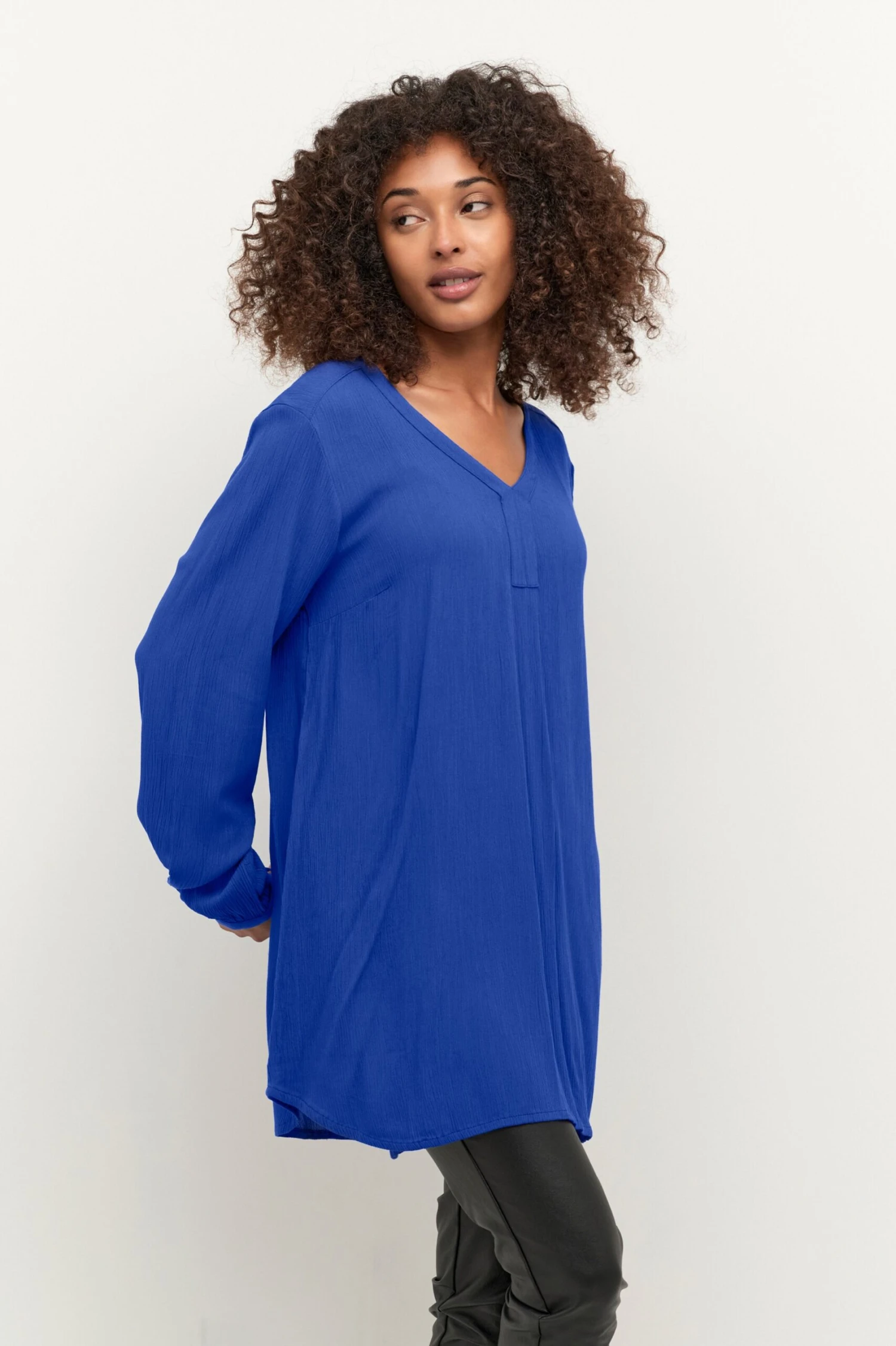 Tunieken Tuniek Amber Dames Blauw 2 Tunieken Tuniek Amber Dames Blauw - Afbeelding 2