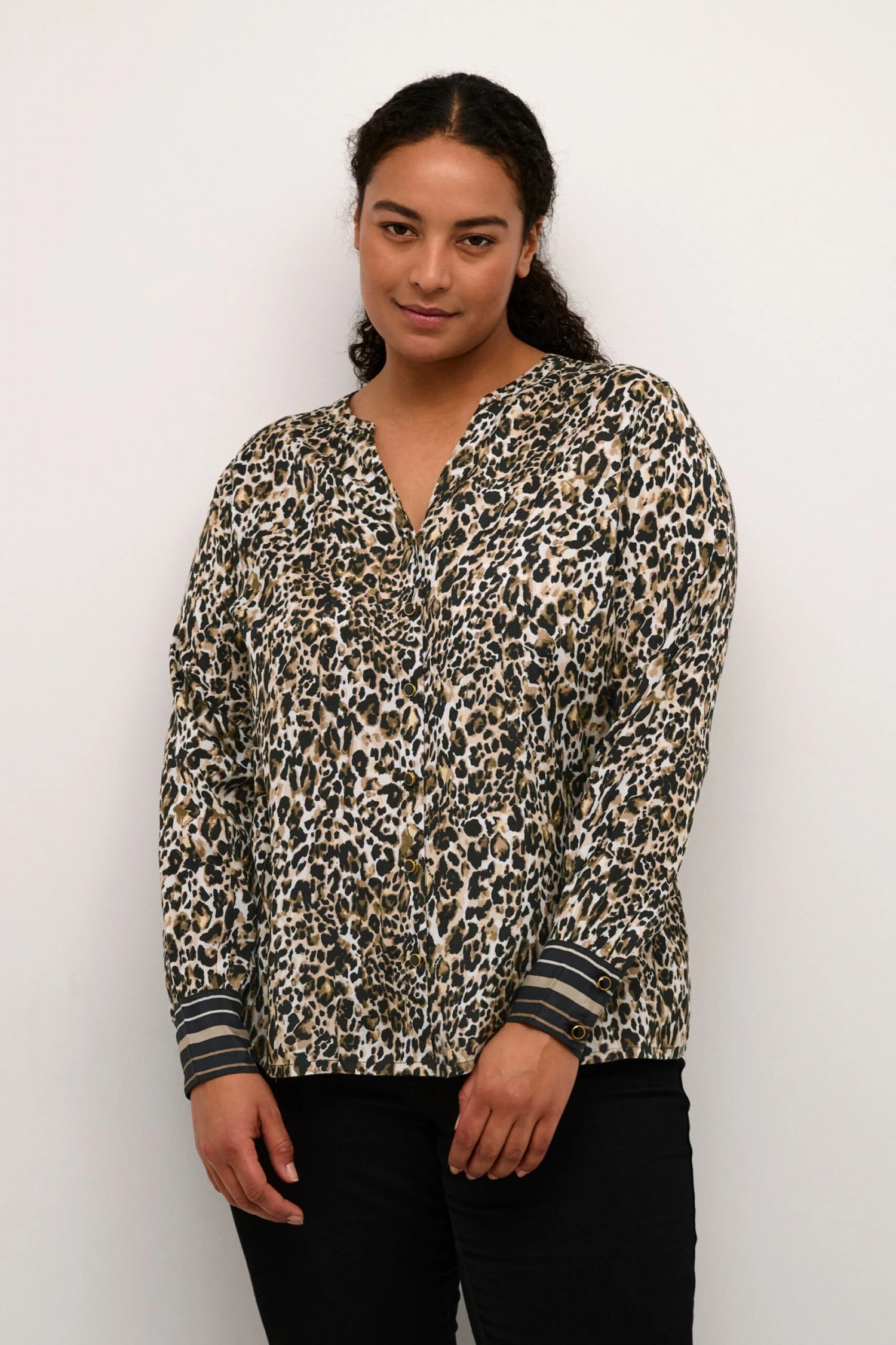 Longsleeves Shirt Medu Dames Beige 2 Longsleeves Shirt Medu Dames Beige - Afbeelding 2