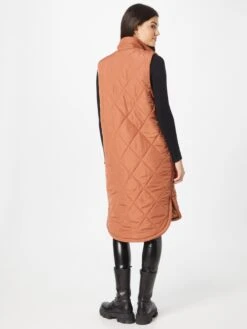 Kaffe Bodywarmers Bodywarmer Ameria Dames Karamel -Kaffe Verkoopwinkel 4bced4866b0f5eaf9953bb1f946f8b4e