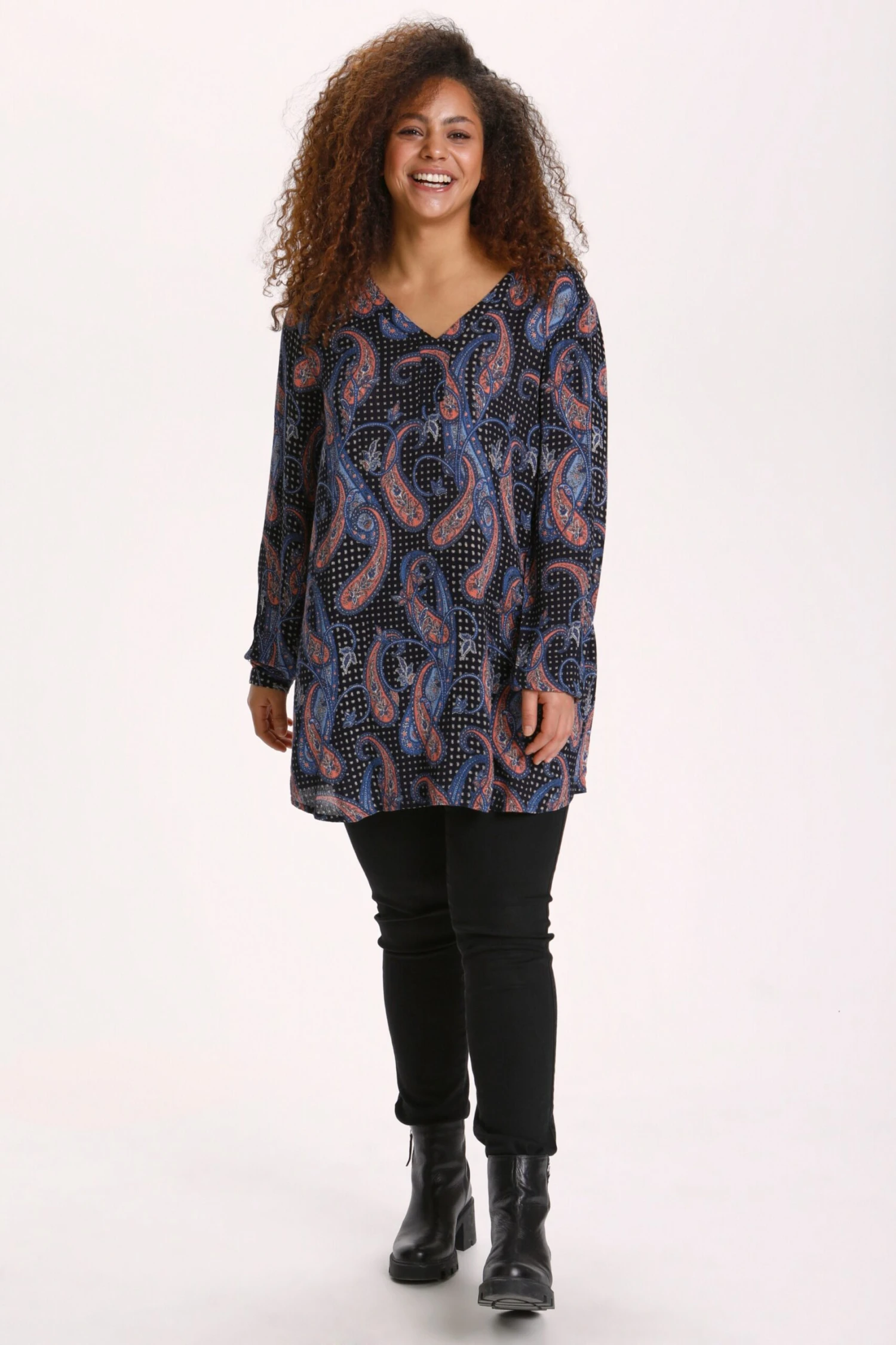 Tunieken Tuniek Filua Dames Zwart 3 Tunieken Tuniek Filua Dames Zwart - Afbeelding 3