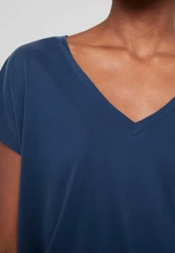 Kaffe Kalise Ss - T-Shirt Basic - Midnight Marine -Kaffe Verkoopwinkel 4d26e746a8cc4a3795924f64ef62ca6d