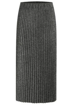 Kaffe Kalinda- A-Lijn Rok - Black W Silver Lurex -Kaffe Verkoopwinkel 4d9bde4ea13e4a998d5352fbb2a18195