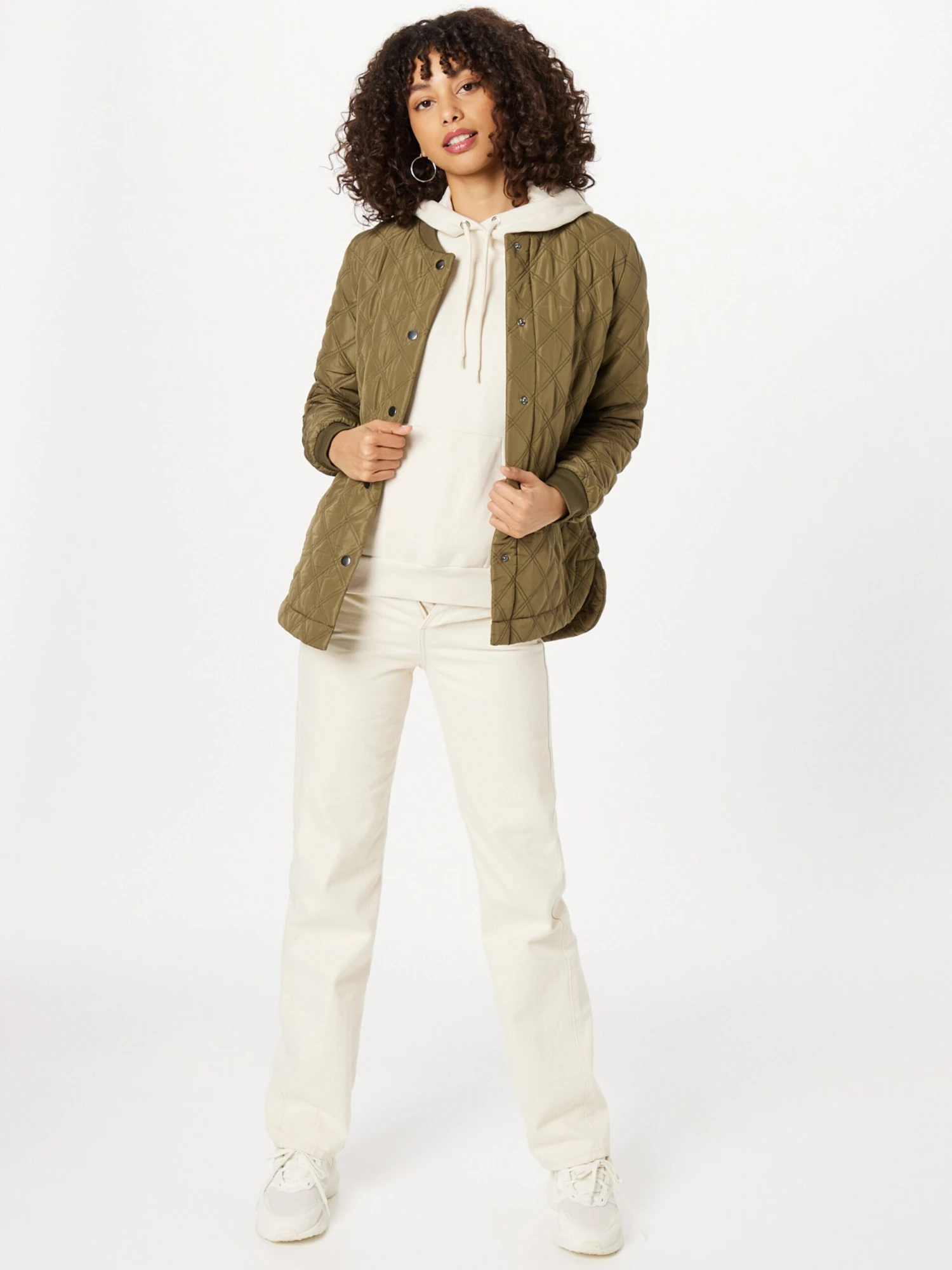 Kaffe Tussenjassen Tussenjas Julie Dames Olijfgroen 5 Kaffe Tussenjassen Tussenjas Julie Dames Olijfgroen - Afbeelding 5