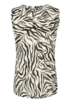 Kaffe Adriana Ppp - Blouse - Black And Sand Animal Print -Kaffe Verkoopwinkel 4fc4b45e24d14ed1af0f87ee269f48f1