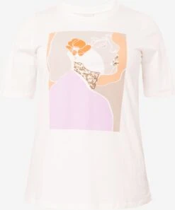 T-shirts Shirt Bamma Dames Wit