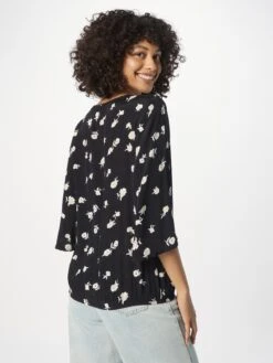 Kaffe Blouses Met Korte Mouw Blouse Obina Dames Zwart -Kaffe Verkoopwinkel 5168a9c189ce7f6f5507abe5ea212347