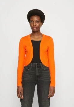 Kaffe Astrid Bolero - Vest - Vermillion Orange