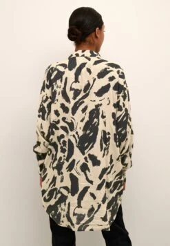 Kaffe Ditte - Overhemdblouse - Black Feather Gray Leo -Kaffe Verkoopwinkel 52c723a283ee4869b9c349fb0b939cd9