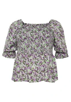 Kclora Smock - Blouse - Green Purple Flower 9 Kclora Smock - Blouse - Green Purple Flower -Kaffe Verkoopwinkel 55d1071e8a8c4959a23332691f47114d