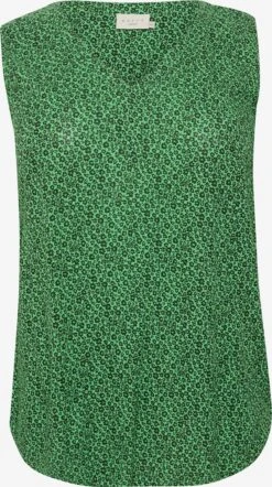 Blouse Tops Blouse Isma Dames Groen / Donkergroen