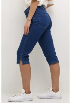Kaffe Vicky Capri- Jeansshort - Medium Blue Washed Denim -Kaffe Verkoopwinkel 56a9598a7ea445f198bbc00249da2f07