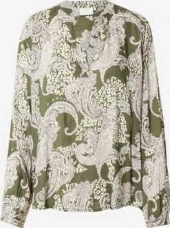 Kaffe Blouseshirts Blouse Dames Kaki