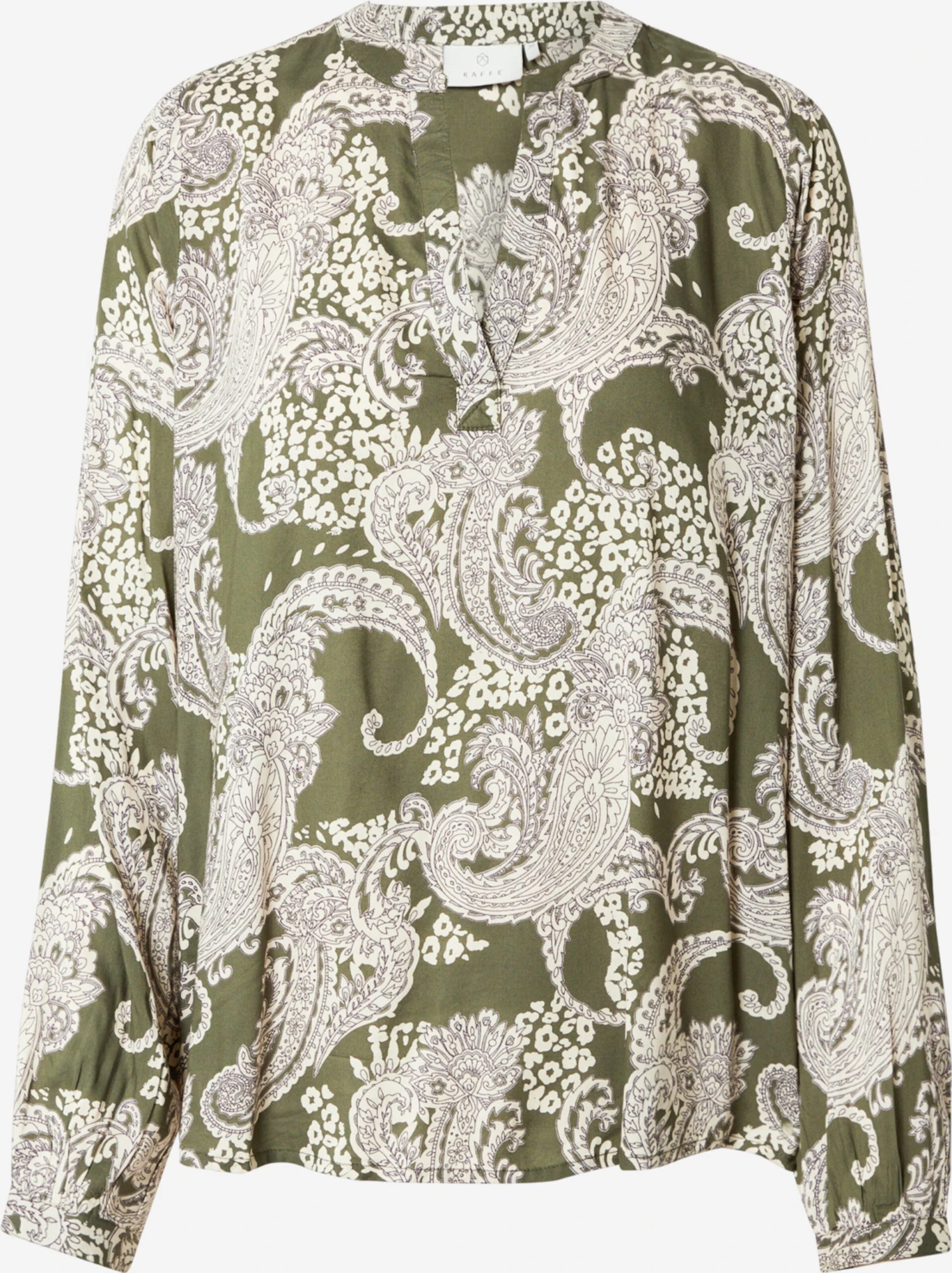 Kaffe Blouseshirts Blouse Dames Kaki 1 Kaffe Blouseshirts Blouse Dames Kaki