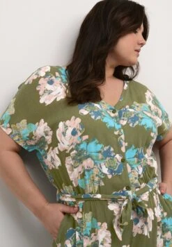 Milla- Jumpsuit - Grape Leaf Large Flower -Kaffe Verkoopwinkel 59d29c7a59f04228b6ca74339d01e5e4