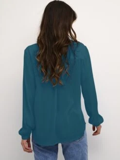 Kaffe Blouseshirts Blouse Dames Smaragd 9 Kaffe Blouseshirts Blouse Dames Smaragd -Kaffe Verkoopwinkel 59f8ad26fccbab4fcf2a80730f15a3d8
