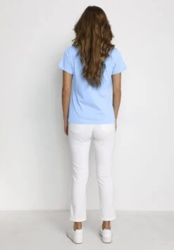 Kaffe Kamarin - T-Shirt Basic - Vista Blue -Kaffe Verkoopwinkel 5a3eab32c9da4605a3531f5d4f35f84b