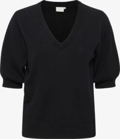 Kaffe Fijngebreide Truien Trui Dali Dames Zwart