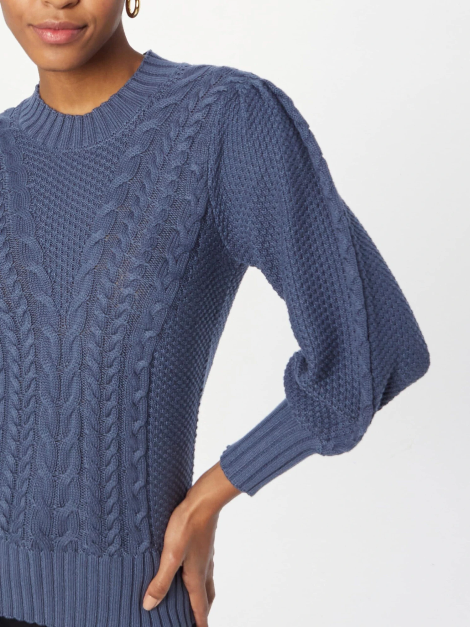 Kaffe Fijngebreide Truien Trui Cathrine Dames Marine 2 Kaffe Fijngebreide Truien Trui Cathrine Dames Marine - Afbeelding 2