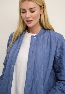 Kaffe Kashally- Winterjas - Vintage Indigo -Kaffe Verkoopwinkel 5c764816a7a548bdb77eacc61c22f6c1