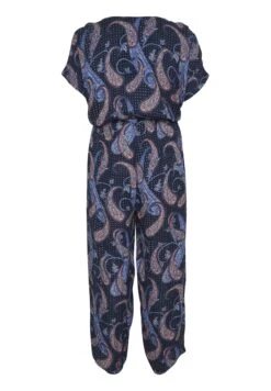 Kcilone- Jumpsuit - Dark Blue Paisley -Kaffe Verkoopwinkel 5e3f70142ba54658859a1c814739533c