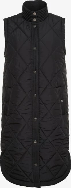 Kaffe Bodywarmers Bodywarmer Meria Dames Zwart