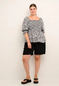 Kclora Smock - Blouse - Green Purple Flower 6 Kclora Smock - Blouse - Green Purple Flower -Kaffe Verkoopwinkel 5f265050960f44619c318aa92d859595