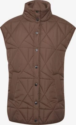 Kaffe Bodywarmers Bodywarmer Pili Dames Mokka