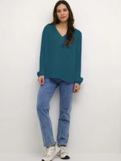 Kaffe Blouseshirts Blouse Dames Smaragd 10 Kaffe Blouseshirts Blouse Dames Smaragd -Kaffe Verkoopwinkel 6043f8bf9cc676df241053649ae533cc