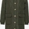 Kaffe Tussenmantels Tussenmantel Pemma Dames Olijfgroen