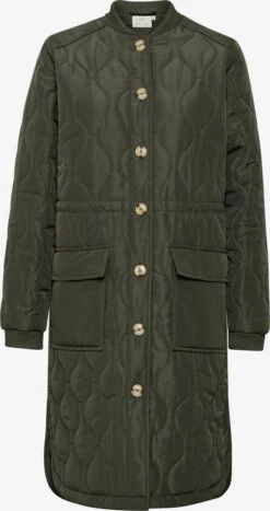 Kaffe Tussenmantels Tussenmantel Pemma Dames Olijfgroen