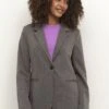 Kaffe Sakura - Blazer - Dark Grey Melange