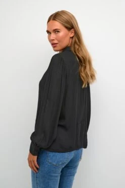 Kaffe Overhemden Blouse Dames Zwart -Kaffe Verkoopwinkel 614c16a128fe163ed92231f6165abe28