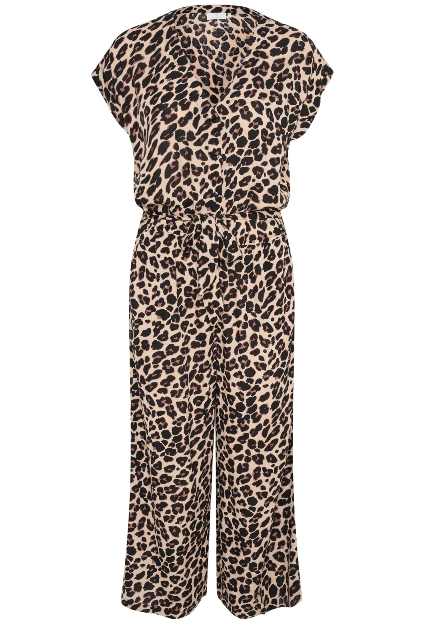 Kaffe Kamarta- Jumpsuit - Leopard Print 4 Kaffe Kamarta- Jumpsuit - Leopard Print - Afbeelding 4