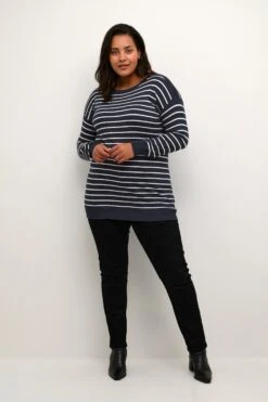 Truien Trui Cmalan Dames Navy -Kaffe Verkoopwinkel 61f0d49874803fc770c060fb054e9d6b